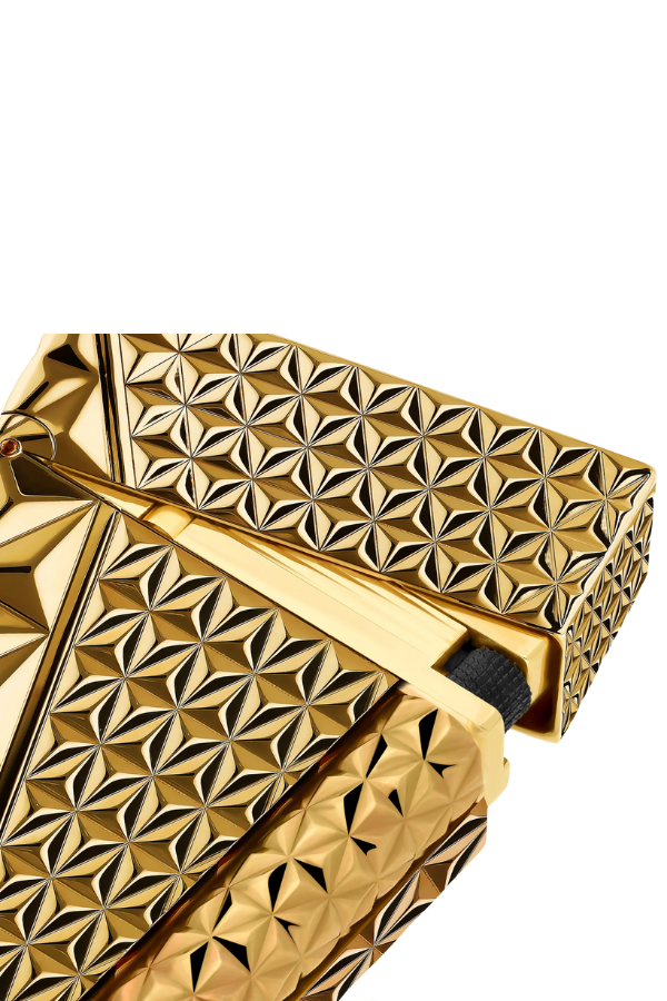 TR8694,S.T. Dupont Ligne 2 Çift Soft Alev Fire X Gold Puro Çakmağı C16646