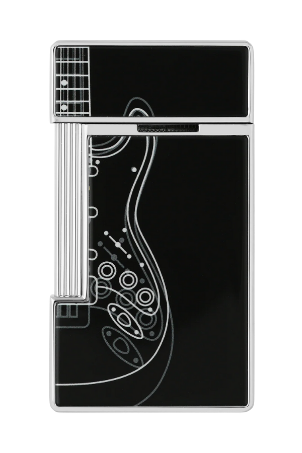 TR8884,S.T. Dupont Slimmy Fender Siyah Puro Çakmağı 28025