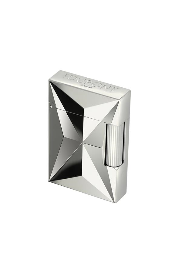 TR6911,S.T. Dupont Ligne 2 Chrome Fire X Luxury Gümüş Puro Çakmağı 18610