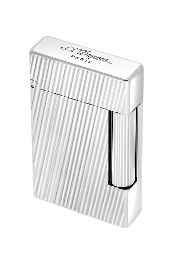 TR6781,S.T. Dupont Initial Diagonal Gümüş Puro Çakmağı 20830