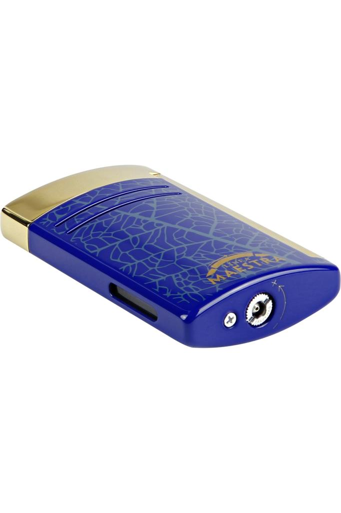 TR6464,S.T. Dupont Linea Maestra Partagas Mavi-Gold Maxijet Puro Çakmağı 20095