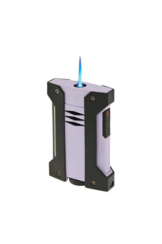 TR6468,S.T. Dupont Defi Extreme Mat Siyah-Lila Puro Çakmağı 21465