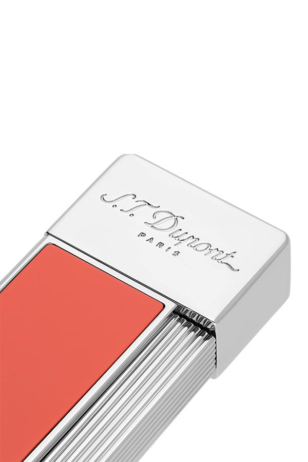 TR7396,S.T. Dupont Twiggy Turuncu-Krom Puro Çakmağı 30011