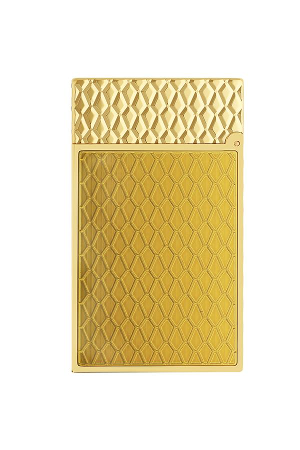 TR6786,S.T. Dupont Ligne 2 Shiny Gold Puro Çakmağı 16630