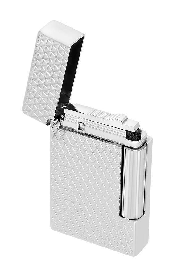 TR6783,S.T. Dupont Initial Firehead Gümüş Puro Çakmağı 20820