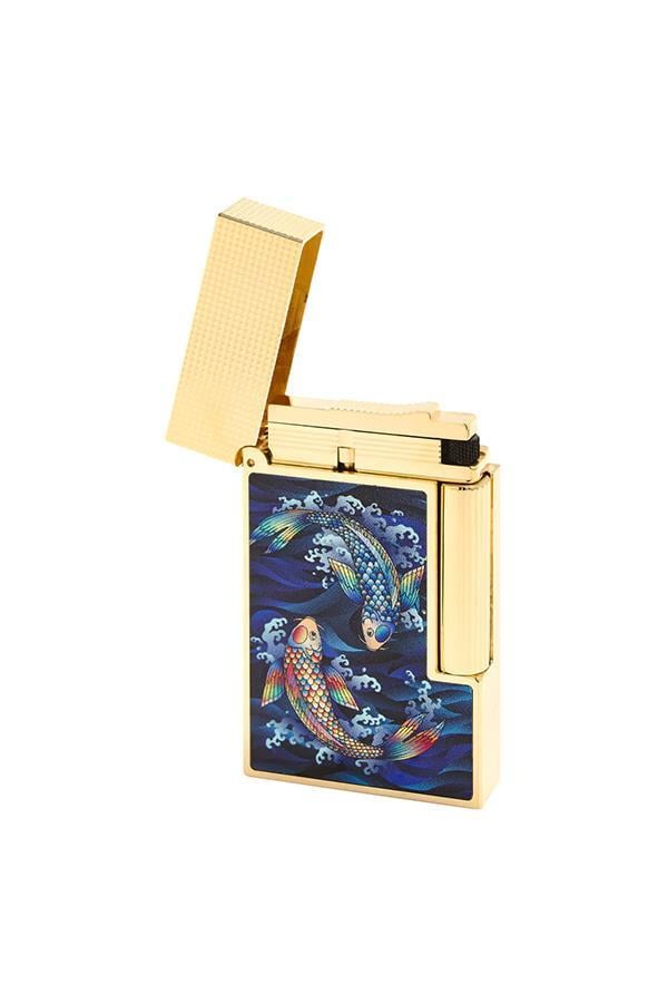 TR6909,S.T. Dupont Ligne 2 Koifish Puro Çakmağı 016397SH