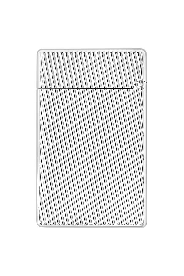 TR6781,S.T. Dupont Initial Diagonal Gümüş Puro Çakmağı 20830