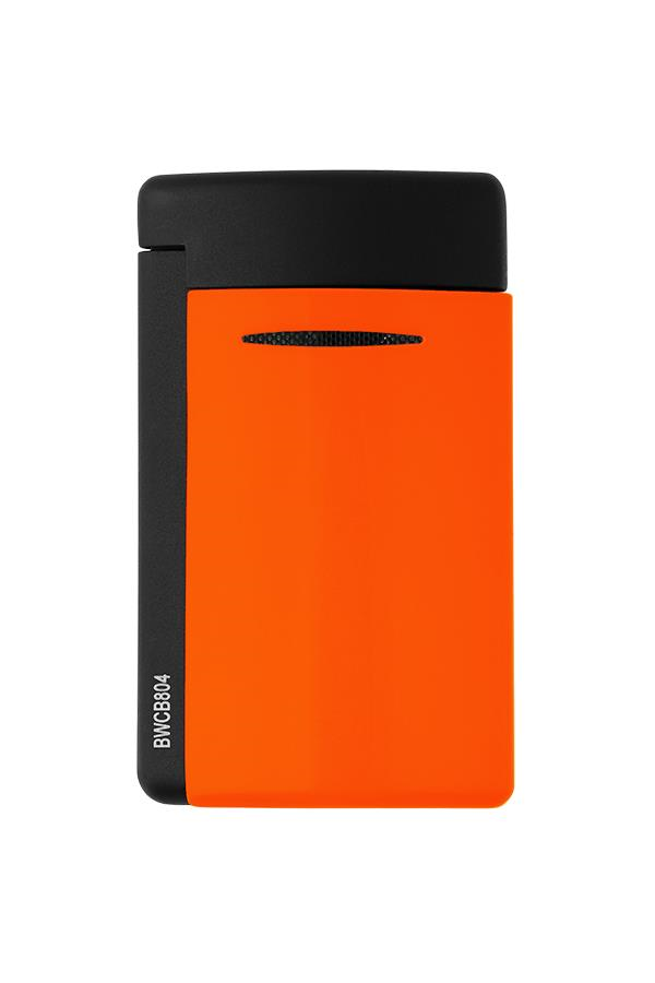 TR7483,S.T. Dupont Minijet Lacquered Neon Turuncu Puro Çakmağı 10869