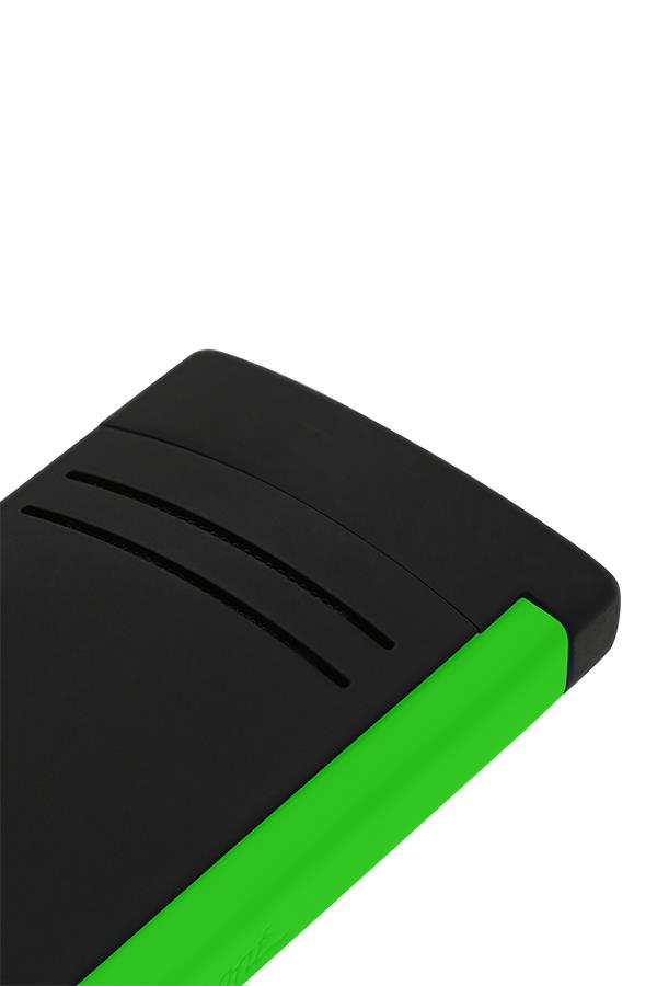 TR7489,S.T. Dupont Maxijet Lacquered Neon Yeşil-Siyah Puro Çakmağı 20172