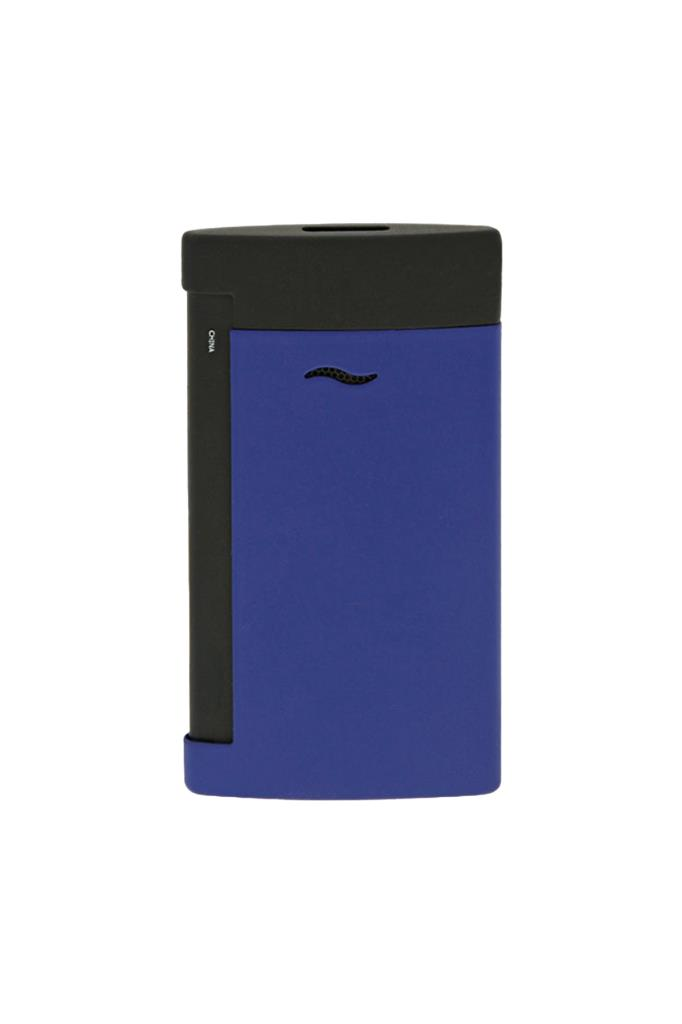 TR6470,S.T. Dupont Slim 7 Mat Siyah-Mavi Puro Çakmağı 27761