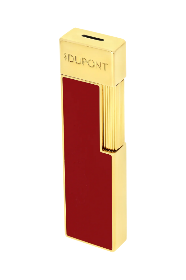 TR8442,S.T. Dupont Lacquered Twiggy Kırmızı Puro Çakmağı 30030