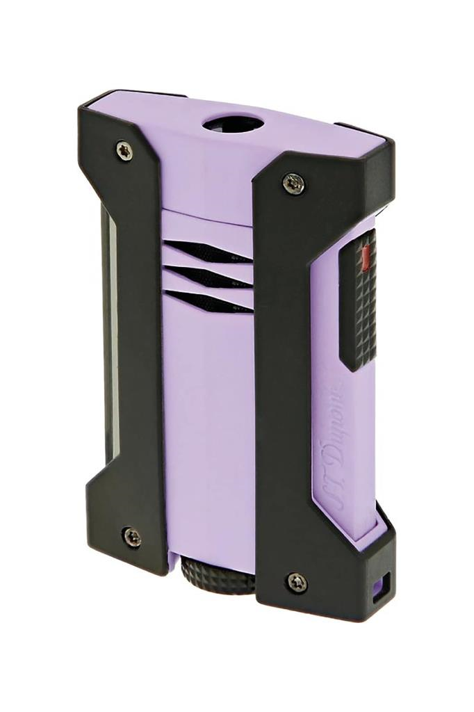 TR6468,S.T. Dupont Defi Extreme Mat Siyah-Lila Puro Çakmağı 21465