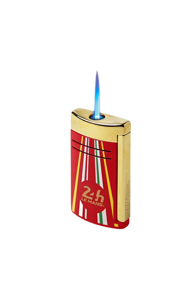 TR6463,S.T. Dupont 24th Le Mans Kırmızı-Gold Maxijet Puro Çakmağı 20090