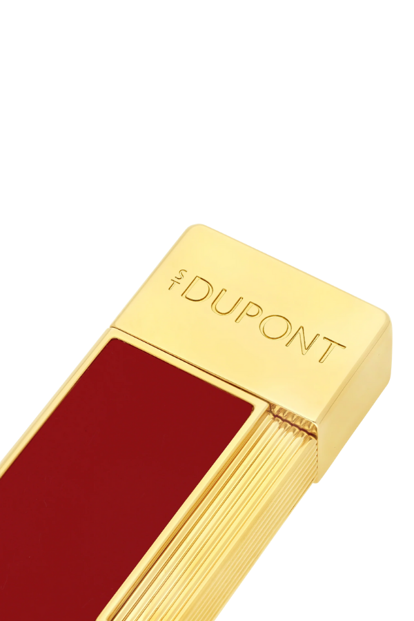 TR8442,S.T. Dupont Lacquered Twiggy Kırmızı Puro Çakmağı 30030