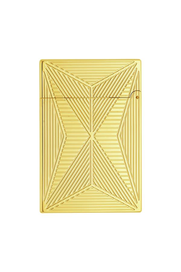 TR6912,S.T. Dupont Ligne 2 Gold Fire X Luxury Gold Puro Çakmağı 18611