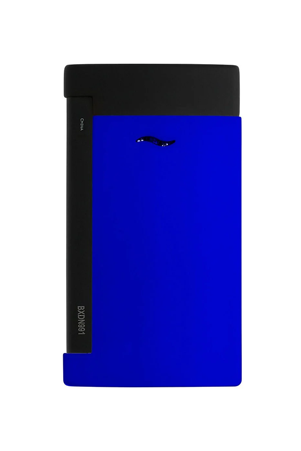 TR7584,S.T. Dupont Slim 7 Mavi-Siyah Puro Çakmağı 27771