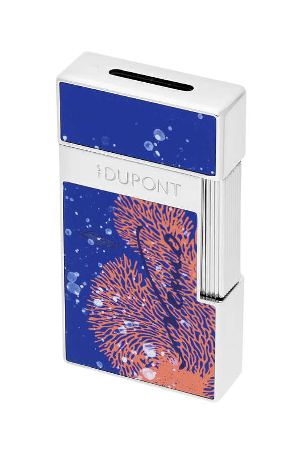 TR9123,S.T. Dupont Biggy 20.000 Leagues Under the Seas Mavi Puro Çakmağı 25053