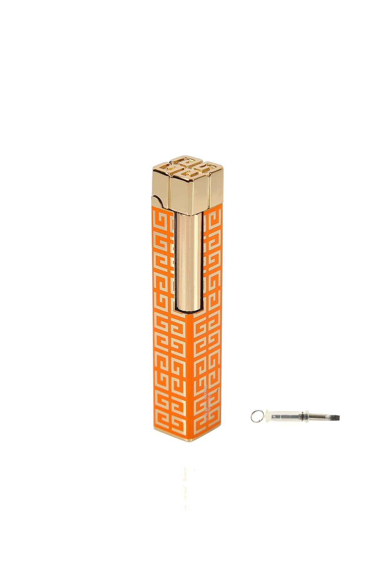 TR4779,Vindiesel Soft Flame Turuncu Desenli Çakmak