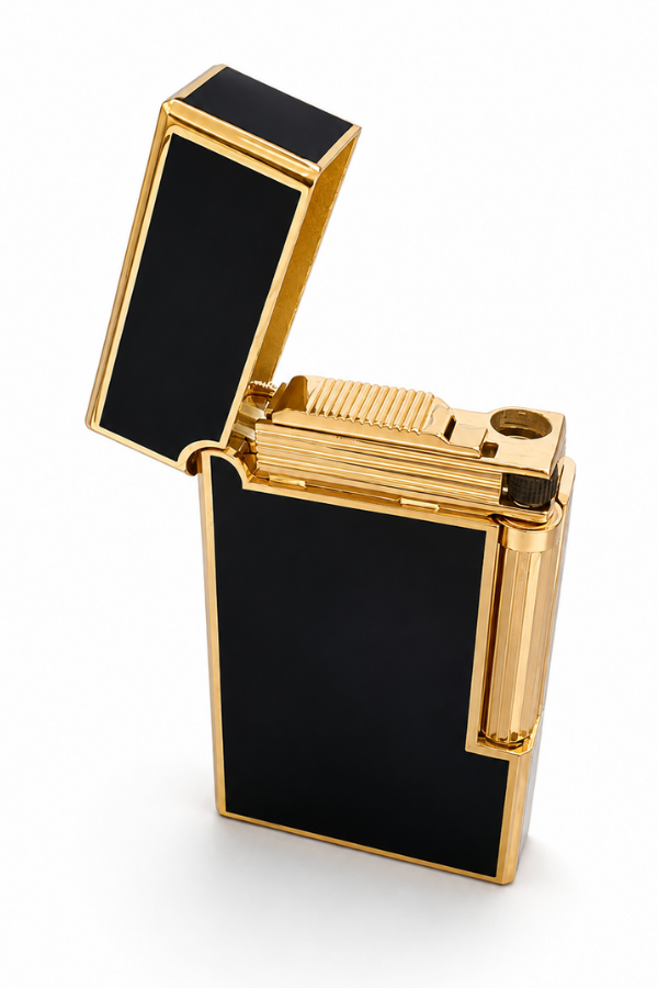 TR10009,Vindiesel Siyah Gold Tek Torch Pürmüz Metal Puro Çakmağı