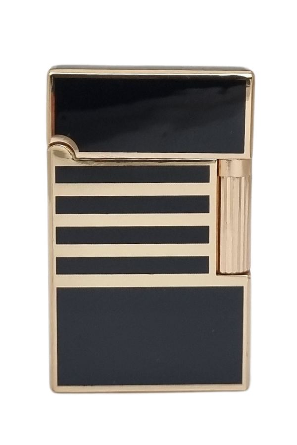 TR7685,Vindiesel Soft Flame Siyah-Gold Desenli Çakmak
