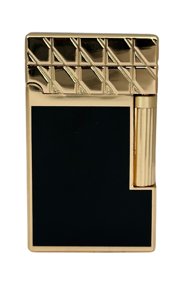 TR7671,Vindiesel Soft Flame Siyah-Gold Desenli Çakmak