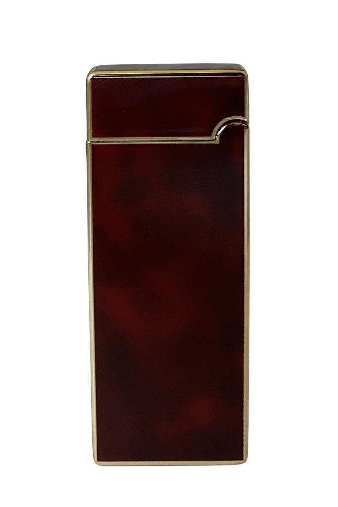 TR6687,Vindiesel Bordo-Gold Slim Soft Flame Çakmak