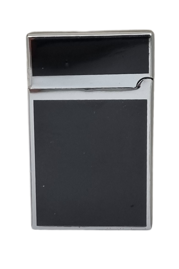 TR7698,Vindiesel Soft Flame Siyah-Gümüş Çakmak