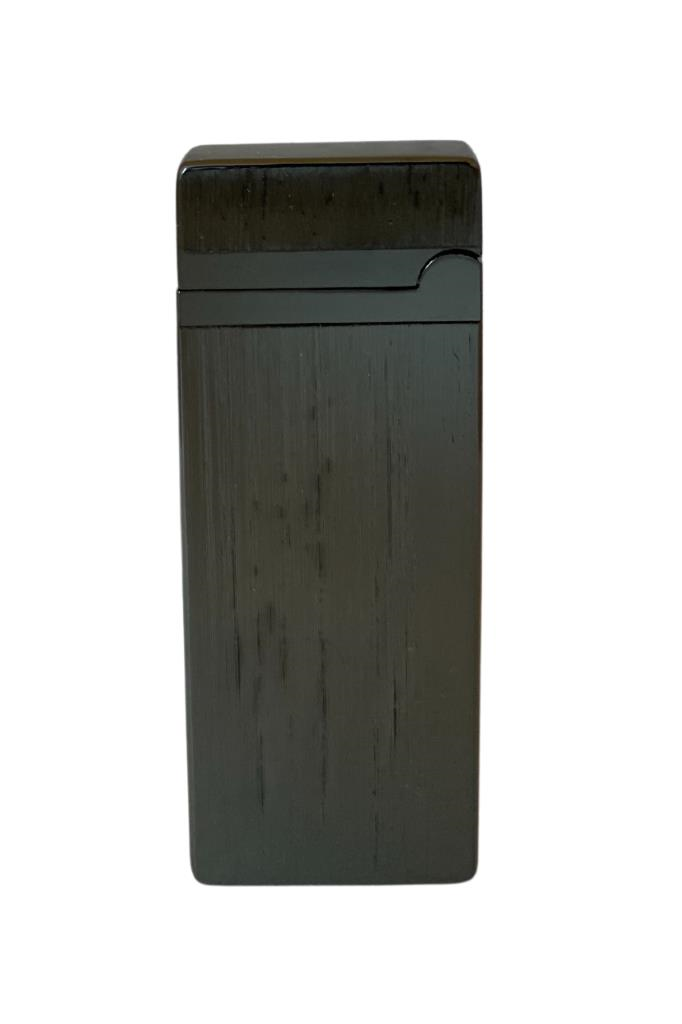 TR6689,Vindiesel Fırçalı Gunmetal Slim Soft Flame Çakmak