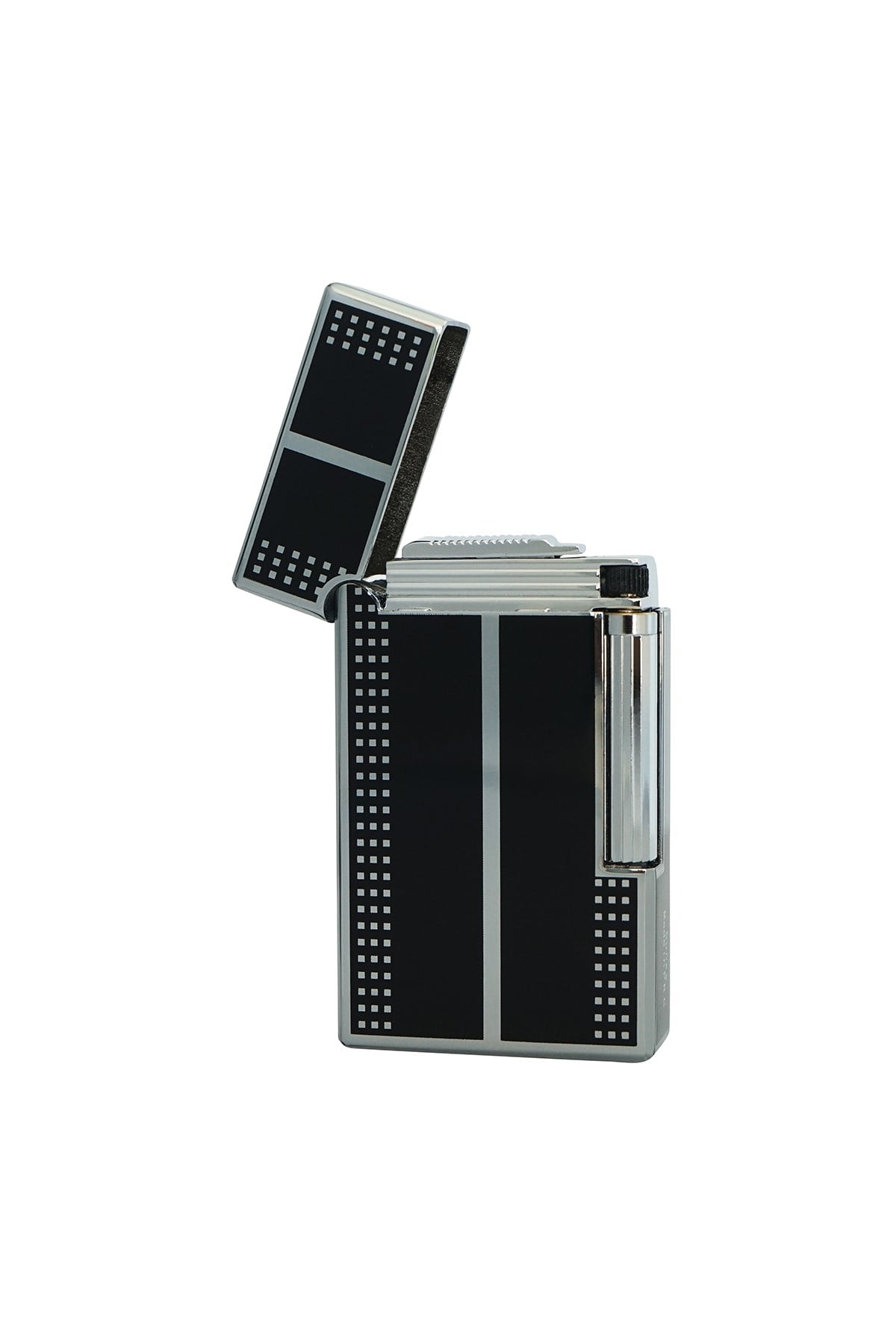 TR4505,Vindiesel Tek Torch Siyah-Gümüş Puro Çakmağı