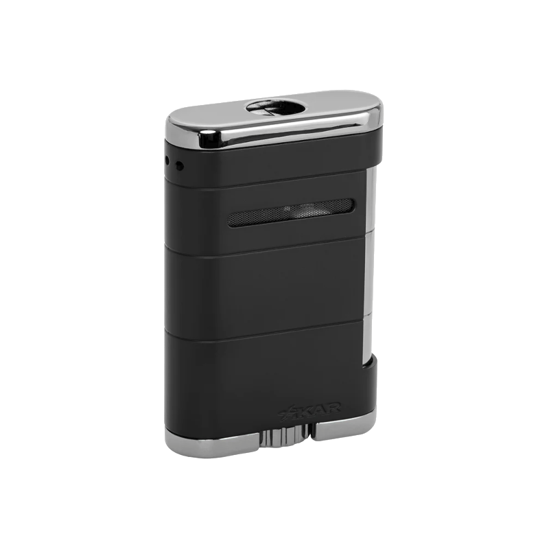 TR1236,Xikar Allume Tek Torch Pürmüz Siyah Puro Çakmağı