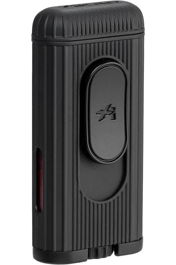 TR7508,Xikar Hedron Mat Siyah Tek Torch Puro Çakmağı