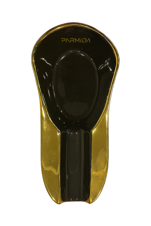 TR8854,Parmida Gold-Siyah Porselen Tekli Puro Küllüğü