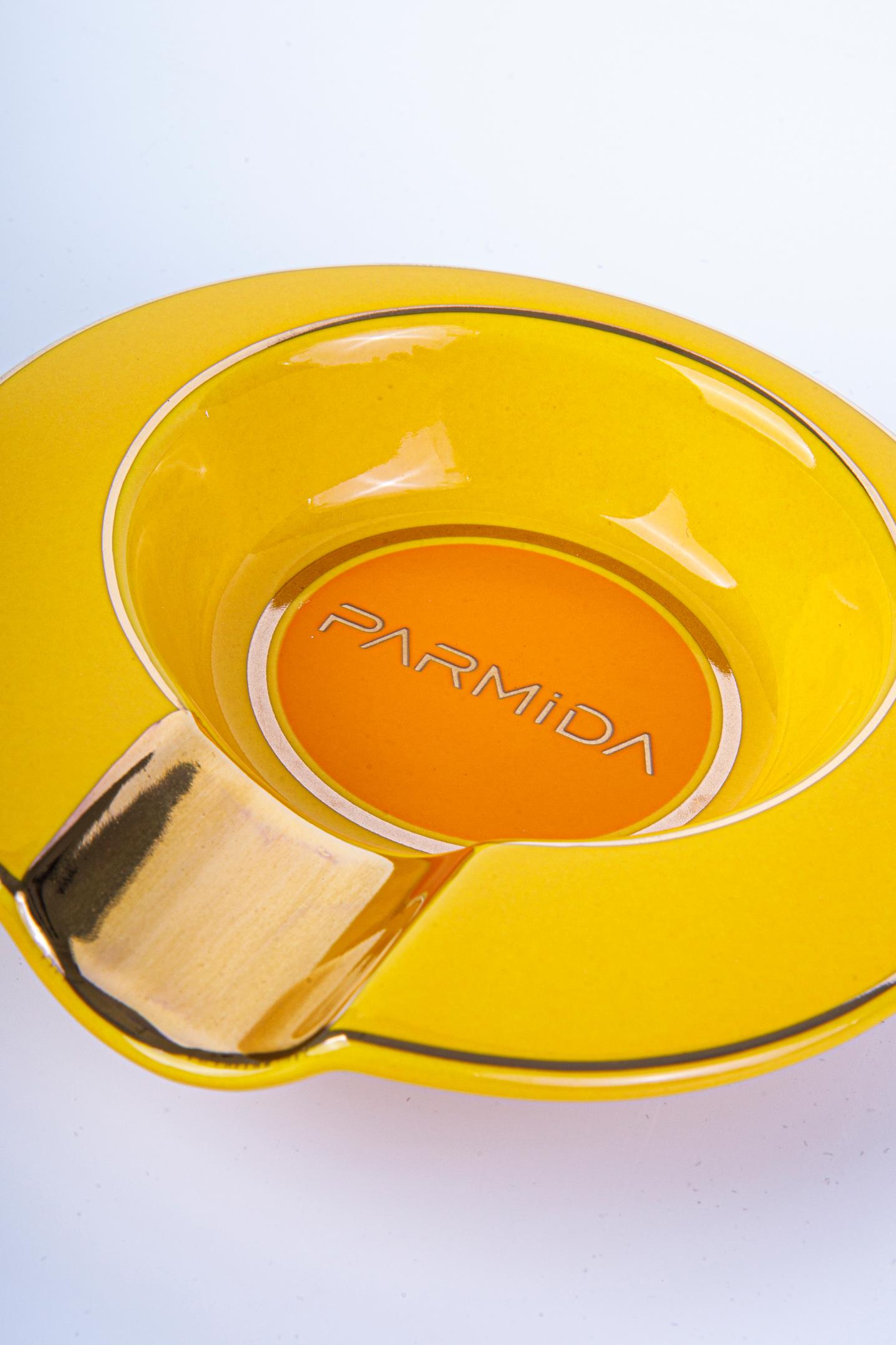 TR8271,Parmida Sarı-Gold Porselen Tekli Puro Küllüğü