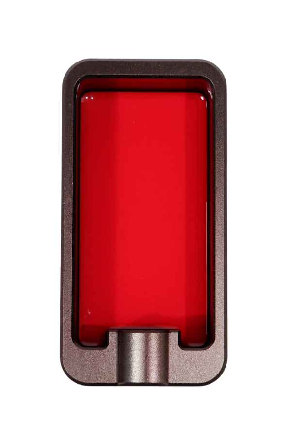 TR9055,PremiumQuality Kırmızı - Gunmetal Tekli Puro Küllüğü