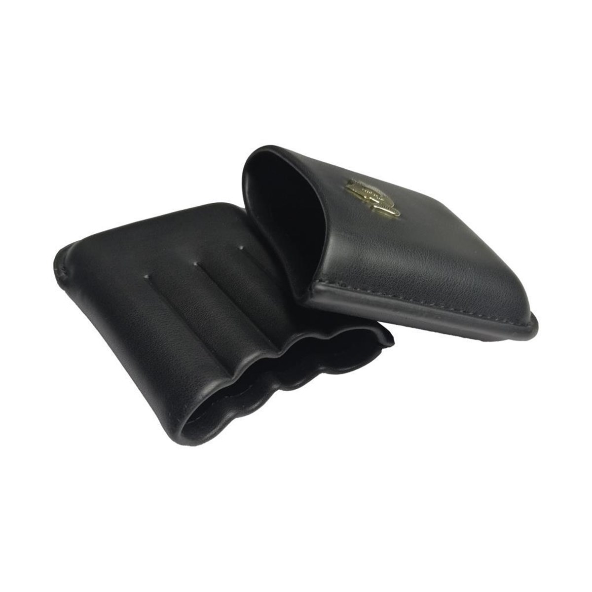 TR3654,Cohiba Siyah Deri Toscanello Kılıfı
