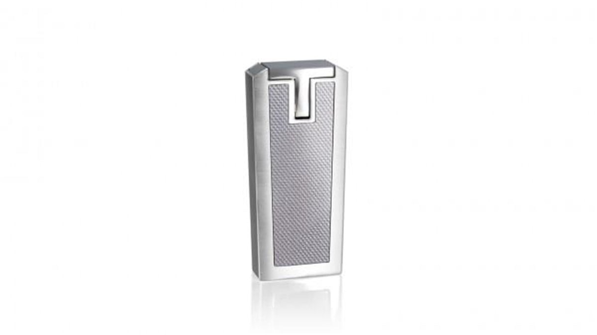 TR1924,Caseti Üç Torch Gümüş Puro Çakmak CA0439002