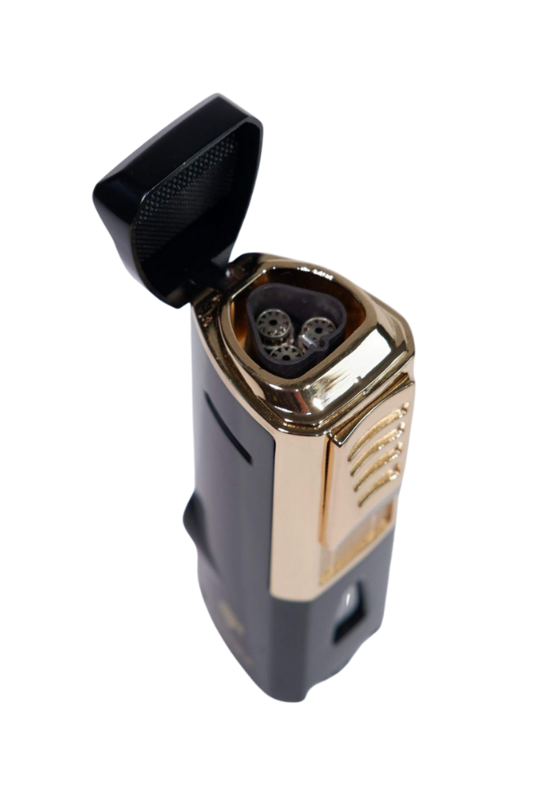 TR9011,Cohiba 3 Torch Pürmüz Siyah Puro Çakmağı