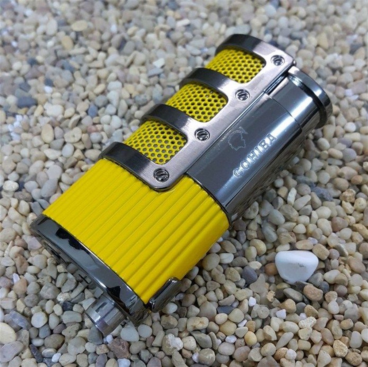 TR627,Cohiba 3 Torch Sarı Puro Çakmağı