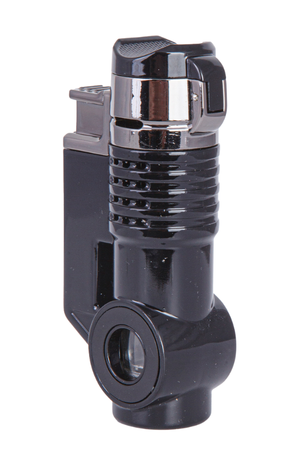 TR7906,Cohiba 3 Torch Pürmüz Siyah-Gunmetal Metal Puro Çakmağı