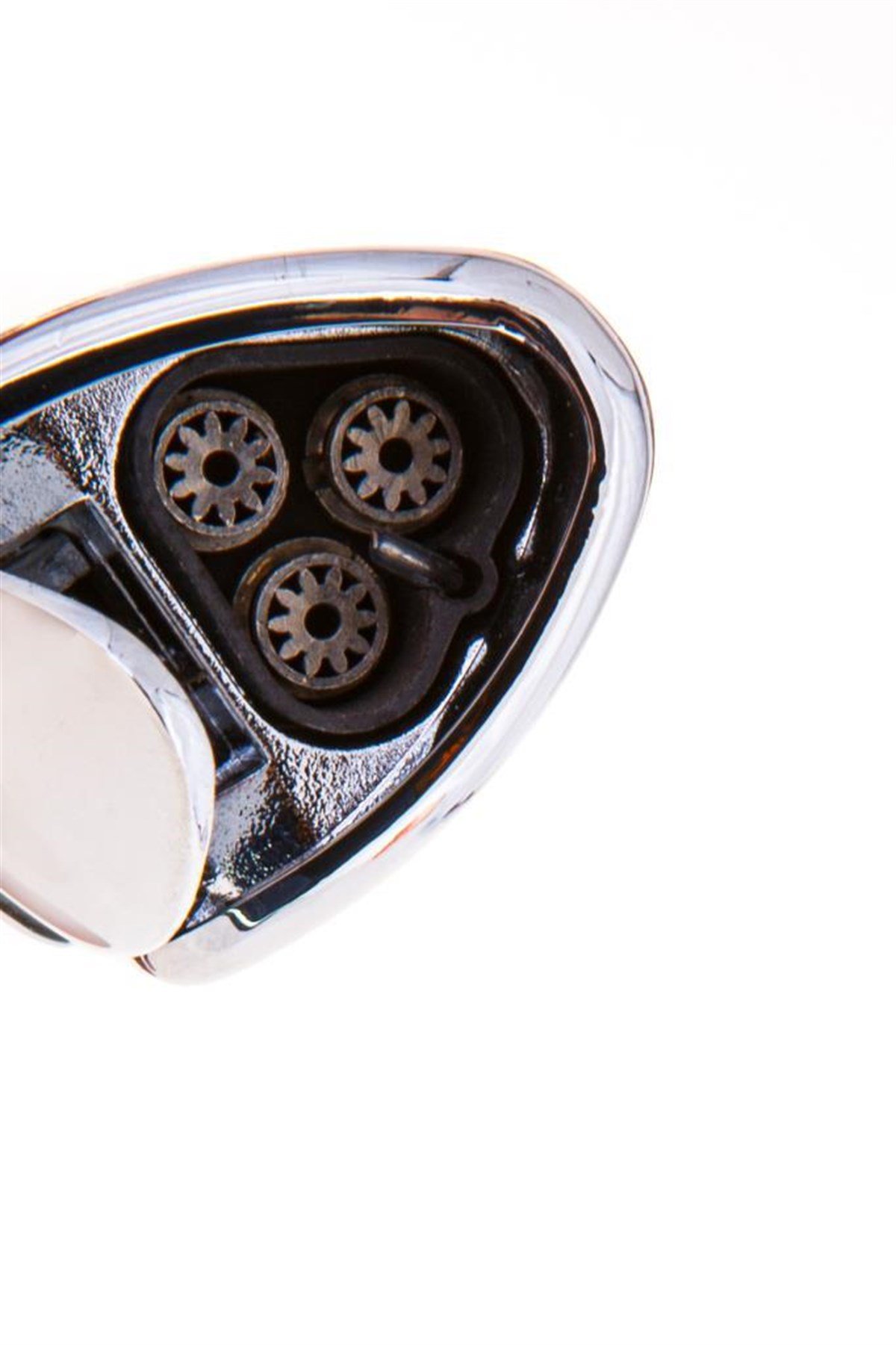 TR772,Cohiba 3 Torch Yan Ağız Gümüş Puro Çakmağı