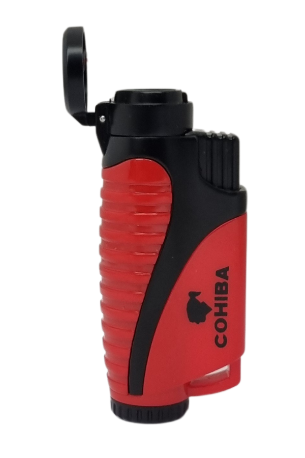 TR7617,Cohiba 3 Torch Pürmüz Kırmızı Puro Çakmağı
