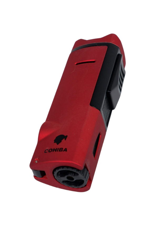 TR9012,Cohiba 3 Torch Pürmüz Kırmızı Puro Çakmağı