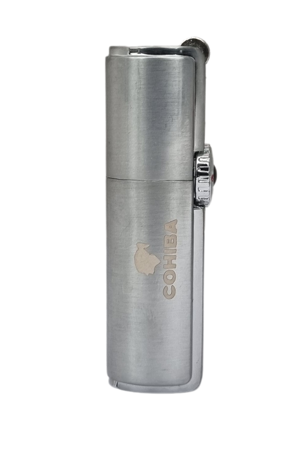 TR7626,Cohiba 3 Torch Pürmüz Gümüş Puro Çakmağı