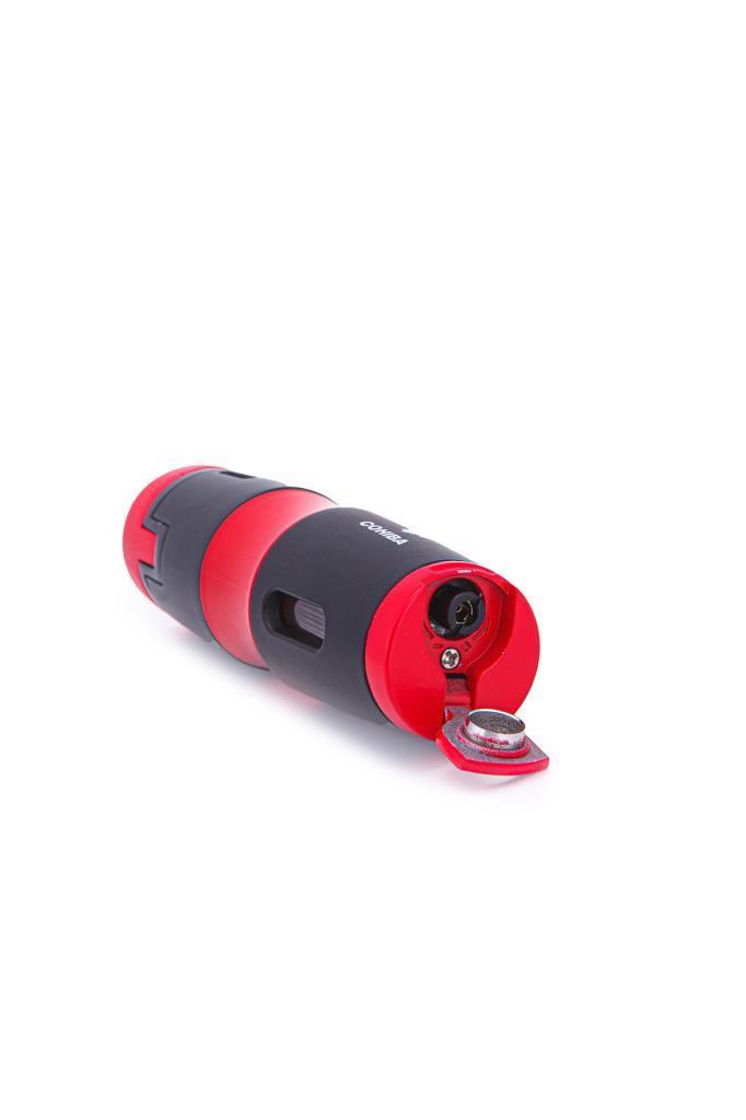 TR7201,Cohiba 3 Torch Pürmüz Kırmızı-Siyah Metal Puro Çakmağı