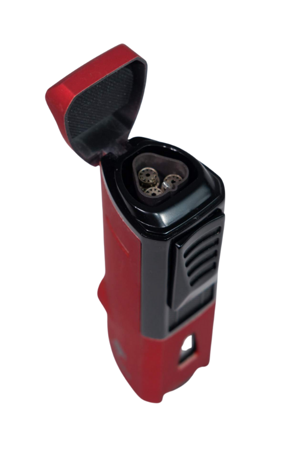 TR9012,Cohiba 3 Torch Pürmüz Kırmızı Puro Çakmağı