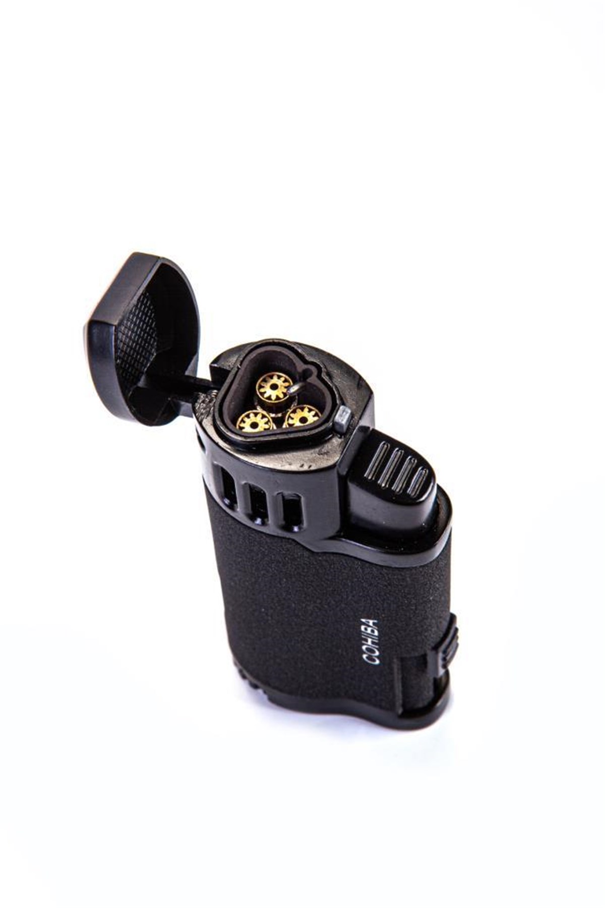 TR2959,Cohiba 3 Torch Mat Siyah Puro Çakmağı