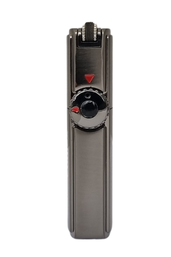 TR7628,Cohiba 3 Torch Pürmüz Koyu Gümüş Puro Çakmağı