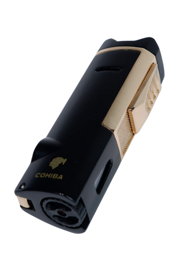 TR9011,Cohiba 3 Torch Pürmüz Siyah Puro Çakmağı