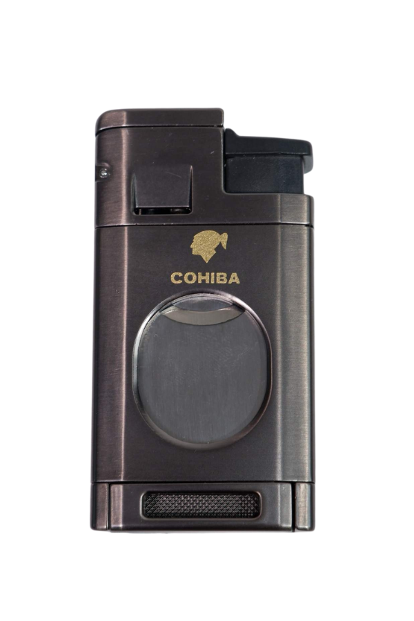 TR8971,Cohiba 3 Torch Pürmüz Gunmetal Puro Çakmağı