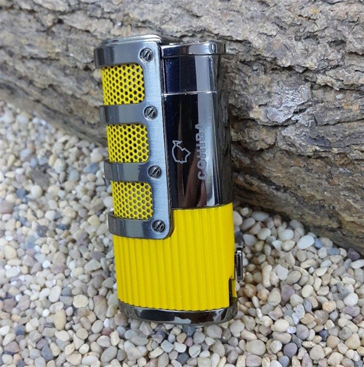 TR627,Cohiba 3 Torch Sarı Puro Çakmağı